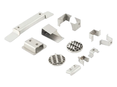 Staffa in acciaio inox per il sistema di scarico automatico