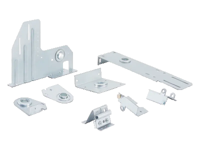 Supporto rivettato per la porta del garage