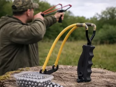 Fionda con manico antiscivolo (3027)